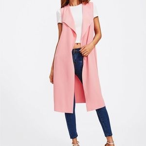 Light Pink Duster Vest